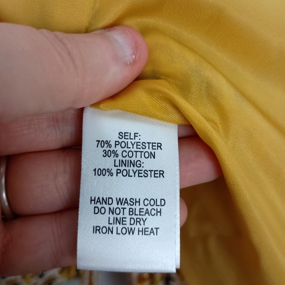 LULU'S Yellow Multi Color Tweed Patchwork Casual Corpcore Barbiecore Jacket - Picture 4 of 11